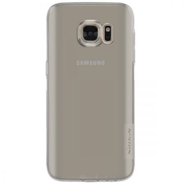 Защитен калъф за Samsung Galaxy S7, Smoke, Slim, безплатно защитно фолио