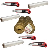 pachet 4 x cutter semiprofesinal  3 x folie stertch paletizat  10 x sfoara iuta 100gr imagen 19_0_
0