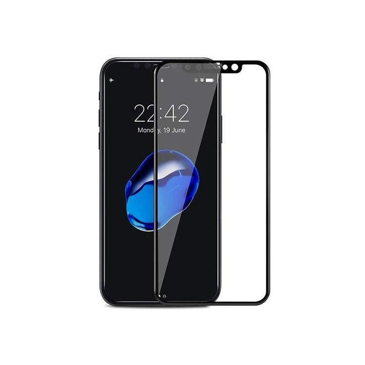 Folie de Sticla 5D Full Glue APPLE iPhone XS Max (Negru) ATX