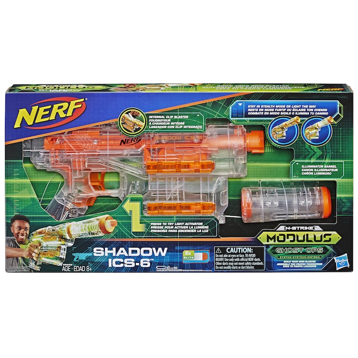 Blaster NERF Modulus, Shadow ICS 6