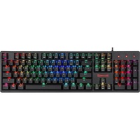 Tastatura gaming mecanica Redragon Kama, Iluminare RGB, switch brown