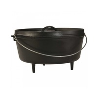 ceaun din fonta cu capac - cuptor olandez lodge 36 cm 95 litri l-14dco3 imagen 36_0_
0