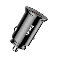 Incarcator auto Baseus Circular PPS Universal Smart USB Quick Charge 4.0 QC 4.0 and USB-C PD 3.0 SCP , negru