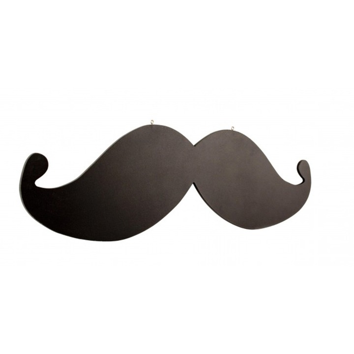 Tabla de scris cu creta Mustata, 60 x 18cm, Deco Boutique