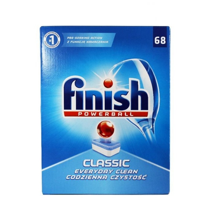 Set 2 cutii Finish Classic Tablete pentru masina de spalat vase - 136 capsule