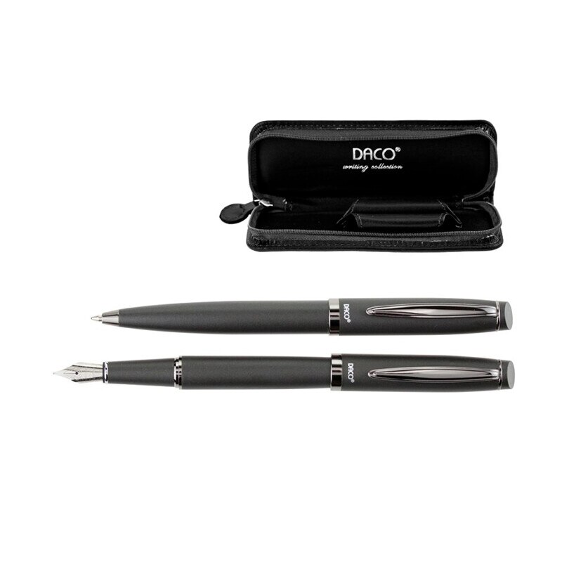 Set pix+stilou Daco SE274AG gri