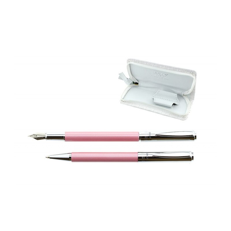 Set pix+stilou Daco SE272RZ roz
