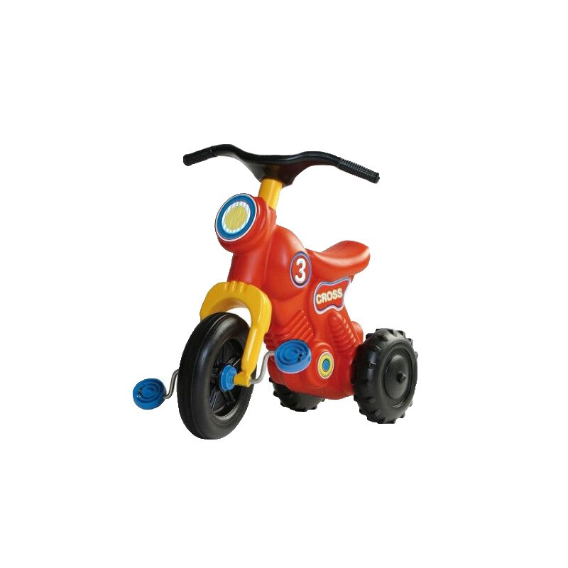 Motocicleta cu pedale Dohany Cross Motor DCM1R, Rosu