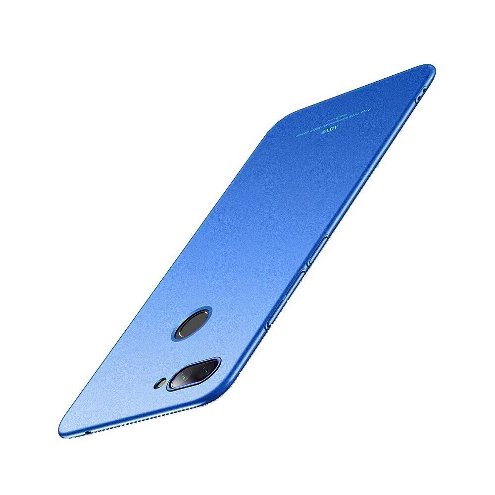 Husa MSVII Simple Ultra Subtire pentru Xiaomi Mi 8 Lite, Albastru