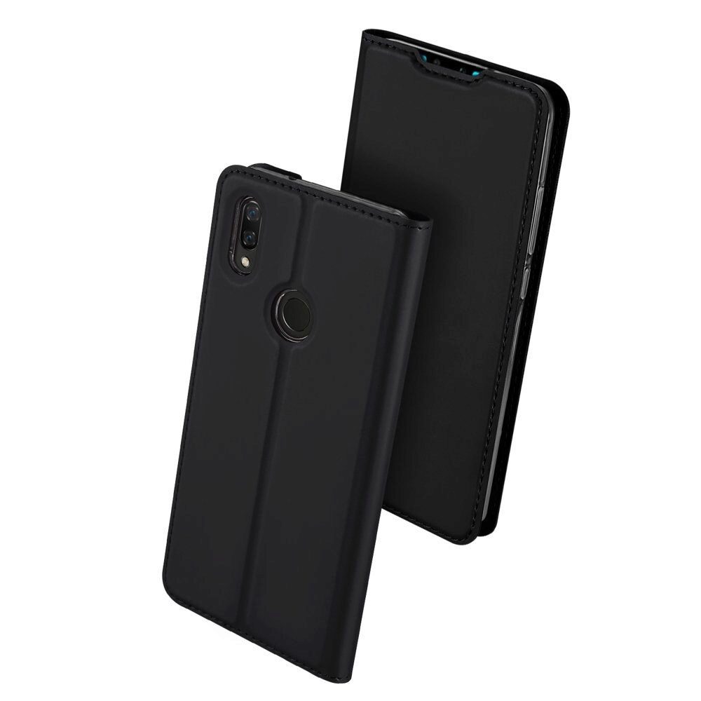 Husa Carte Dux Ducis Skin Pro pentru Huawei P Smart (2019) & Honor 10 Lite, Negru