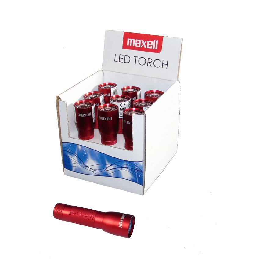 Lanterne metalice LED, Maxell, utilizeaza 1 x AA, cutie 9 lanterne,