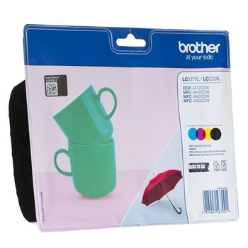 Pachet cartuse cerneala LC227XL negru LC225XL cyan magenta galben Brother original 4800 pagini Pachet cartuse cerneala LC227XL negru LC225XL cyan magenta galben Brother original 4800 pagini