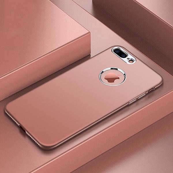Applicant Touhou Charming Carcasa Neer pentru telefon iPhone X/6/6 Plus/7/7 Plus, model roz auriu mat  de lux - eMAG.ro
