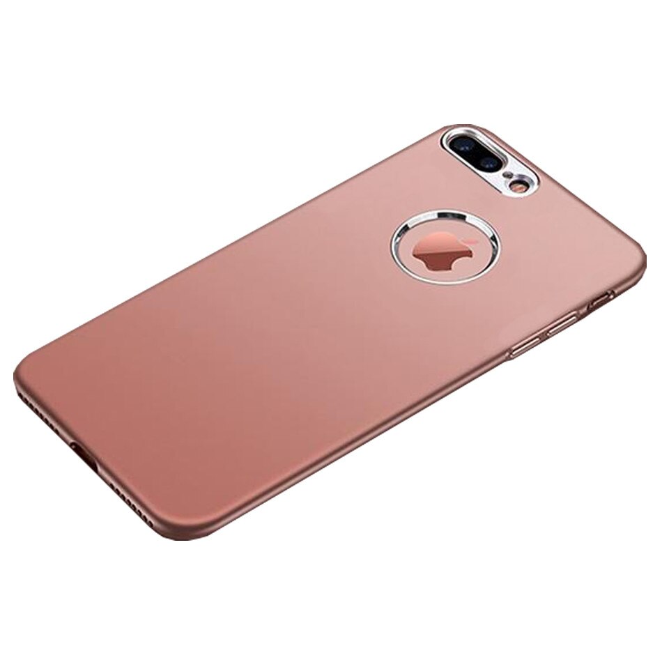 Applicant Touhou Charming Carcasa Neer pentru telefon iPhone X/6/6 Plus/7/7 Plus, model roz auriu mat  de lux - eMAG.ro
