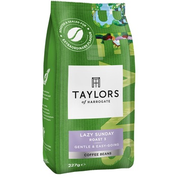 Cafea Boabe Lazy Sunday Taylors of Harrogate, 100% Arabica, 227 gr. Cafea Boabe Lazy Sunday Taylors of Harrogate, 100% Arabica, 227 gr.