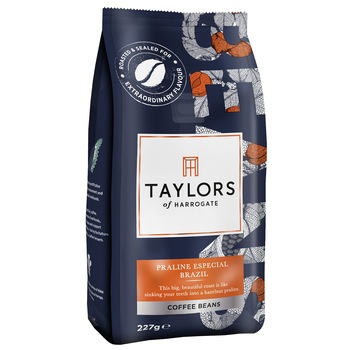 Cafea Boabe Brazilia Taylors of Harrogate, 100% Arabica, 227 gr. Cafea Boabe Brazilia Taylors of Harrogate, 100% Arabica, 227 gr.