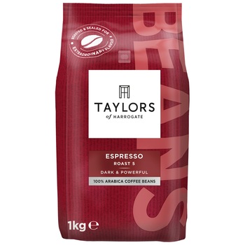 Cafea Boabe Espresso Taylors of Harrogate, 100% Arabica, 1 kg. Cafea Boabe Espresso Taylors of Harrogate, 100% Arabica, 1 kg.