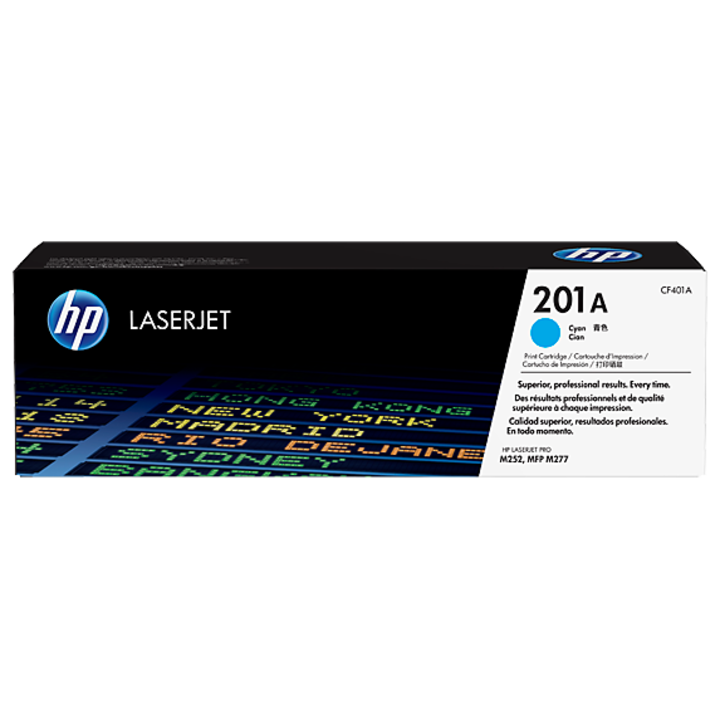 Тонер касета HP 201A, Cyan