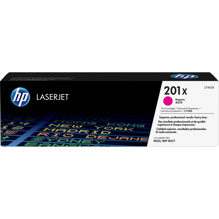 Toner HP 201X, Magenta