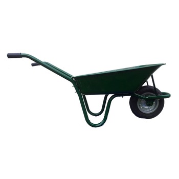 Roaba din tabla emailata Harlem, roata de cauciuc, capacitate 100 litri, maxim 120 kg, tabla de 0,8 mm, Verde Roaba din tabla emailata Harlem, roata de cauciuc, capacitate 100 litri, maxim 120 kg, tabla de 0,8 mm, Verde