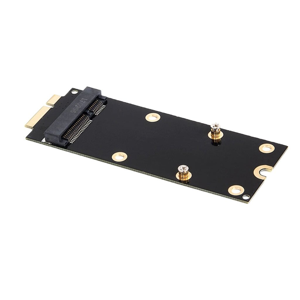 Adaptor Slot mSATA mini SATA SSD la 7 + 17 pin Adapter Card Adaptor pentru Macbook PRO Retina 2012