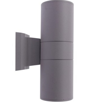 Aplica de exterior cu bec led 2X5W IP65 gri lumica Cald Aplica de exterior cu bec led 2X5W IP65 gri lumica Cald