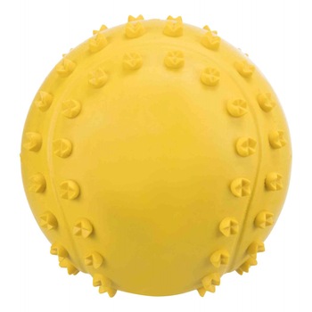 Jucarie Trixie minge din cauciuc cu sunet pentru caini 6 cm 34841 Jucarie Trixie minge din cauciuc cu sunet pentru caini 6 cm 34841