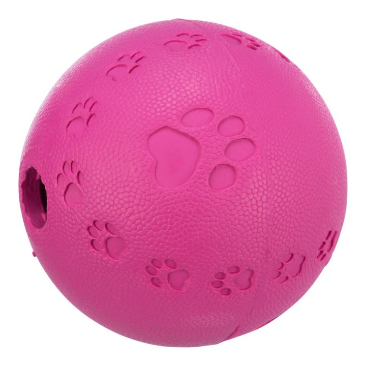 Jucarie Trixie minge din cauciuc pentru surpriza 11 cm 34943