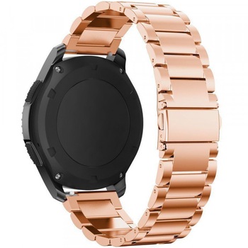 Curea iUni pentru Samsung Gear S2 / Galaxy Watch 42, 20 mm, Otel Inoxidabil Rose Gold Curea iUni pentru Samsung Gear S2 / Galaxy Watch 42, 20 mm, Otel Inoxidabil Rose Gold
