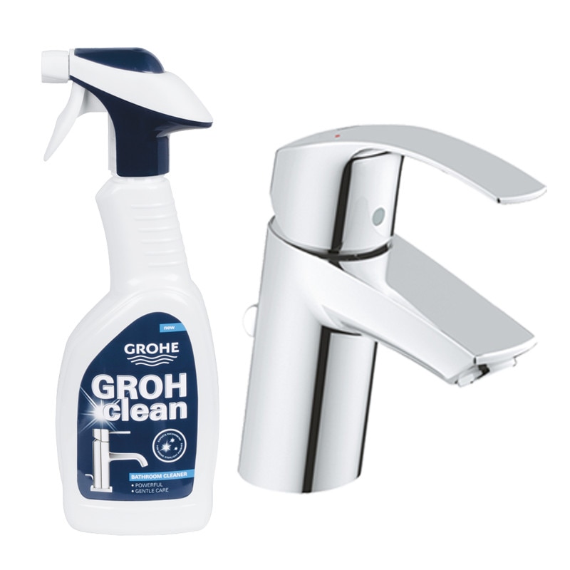 Pachet baterie lavoar Grohe Eurosmart, marimea S plus solutie curatat baterii baie si bucatarie Grohe