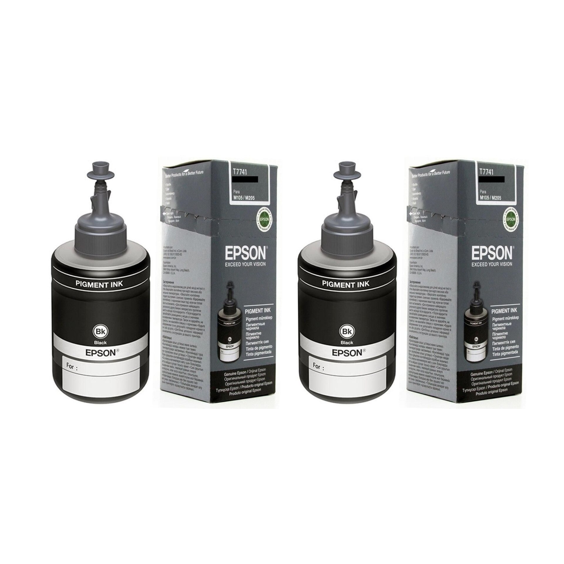 Cerneala T7741 negru x 2 Epson original 140ml 12000 pagini