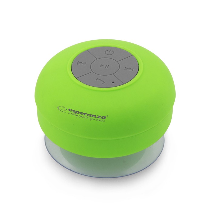 Esperanza EP124G SPRINKLE Bluetooth zöld hordozható vízálló hangszóró