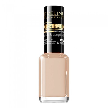 Lac de unghii, Eveline Cosmetics, Color Edition, 12 ml, nuanta 123 Lac de unghii, Eveline Cosmetics, Color Edition, 12 ml, nuanta 123