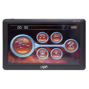 Sistem de navigatie GPS PNI L807 PLUS ecran 7 inch, 800 MHz, 256MB DDR, 8GB , camioane si autoturisme Sistem de navigatie GPS PNI L807 PLUS ecran 7 inch, 800 MHz, 256MB DDR, 8GB , camioane si autoturisme