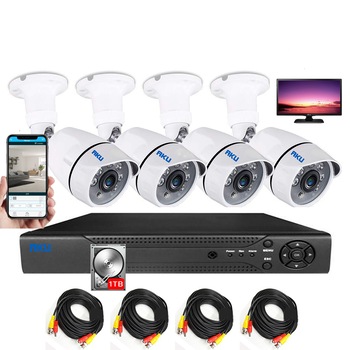 Kit supraveghere video AKU 4 camere SUPER CLEAR AHD + HDD 1TB + Monitor LG 19 Kit supraveghere video AKU 4 camere SUPER CLEAR AHD + HDD 1TB + Monitor LG 19