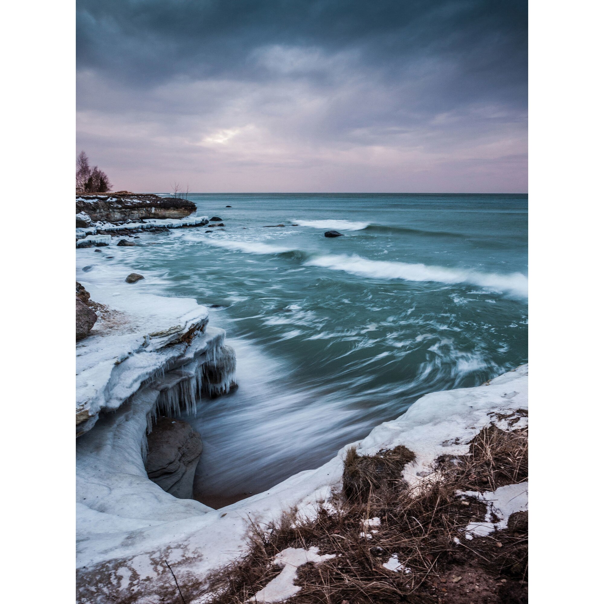 Fototapet DEGRETS 83382 Meleaguri de gheata 254x184cm