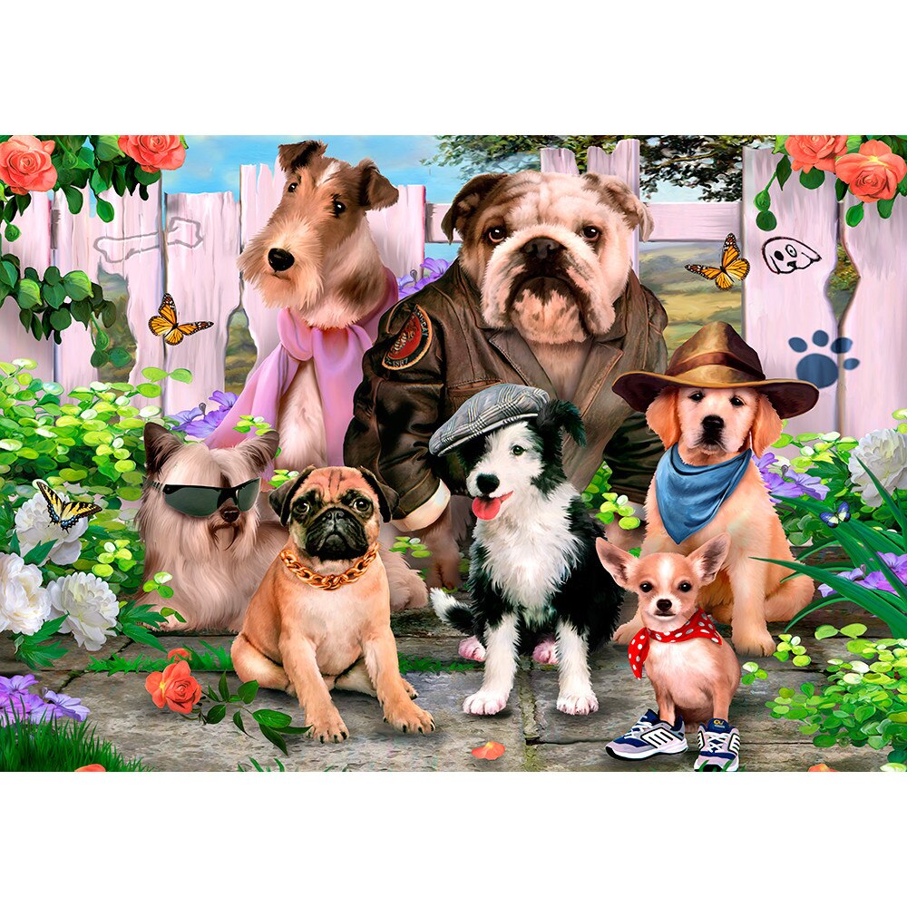 Fototapet DEGRETS 83371 Catelusi - Selfie 1 3D 184x254cm