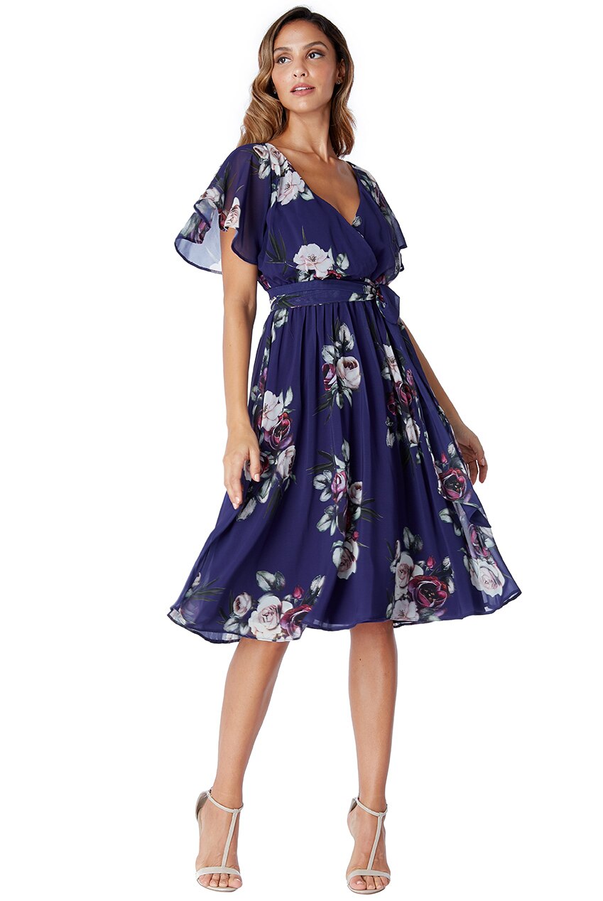 Rochie ocazie city goddess GD 16BB, Bleumarin