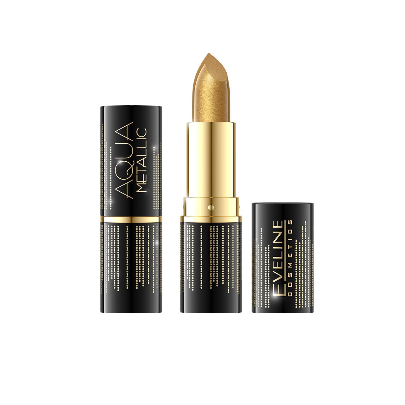 Ruj de buze, Eveline Cosmetics, Aqua Metallic, nuanta 801