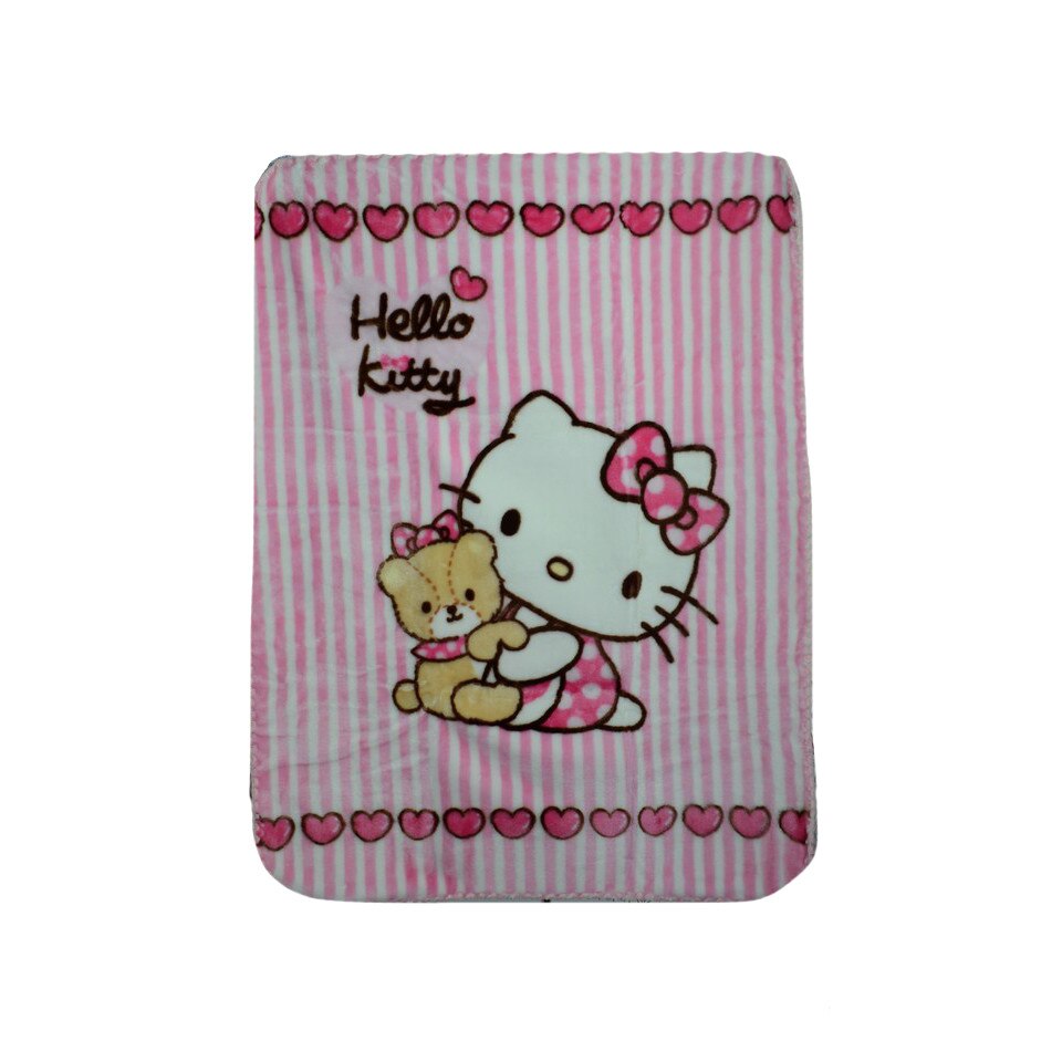 Paturica groasa Hello Kitty 100 x 90 cm Disney PHD1R, Roz