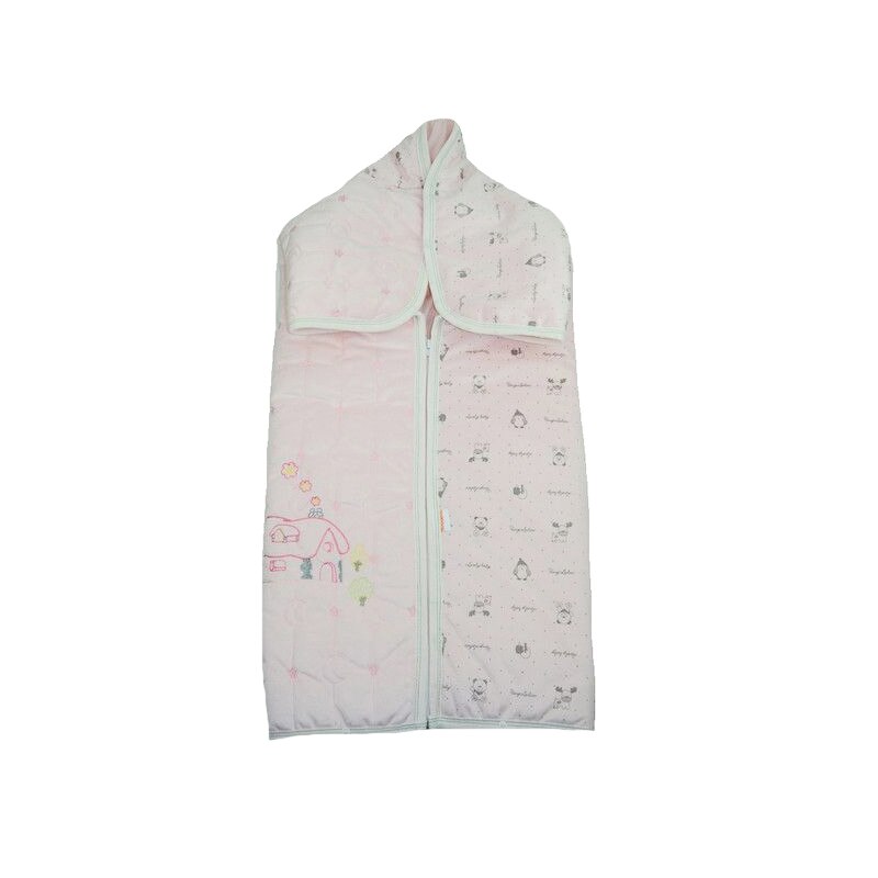 Port-bebe 85 x 90 cm pentru fetite Bebelinna PBTY1-R, Roz