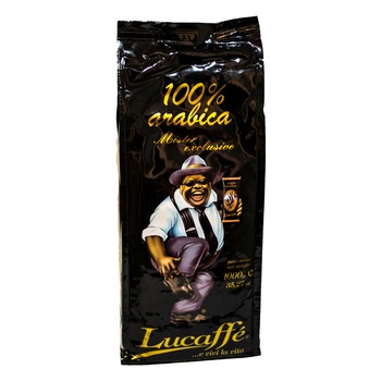 Cafea Boabe, Lucaffe, Mr. Exclusive 100% Arabica, Punga 1 Kg. Cafea Boabe, Lucaffe, Mr. Exclusive 100% Arabica, Punga 1 Kg.