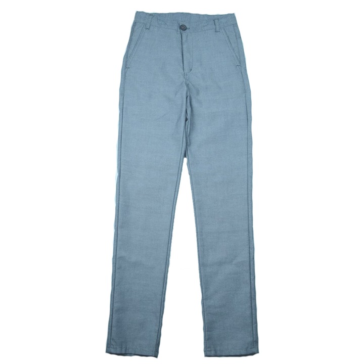 Ежедневни памучни панталони, момчета, AS-DOP, изчистени, Сив, 170 CM