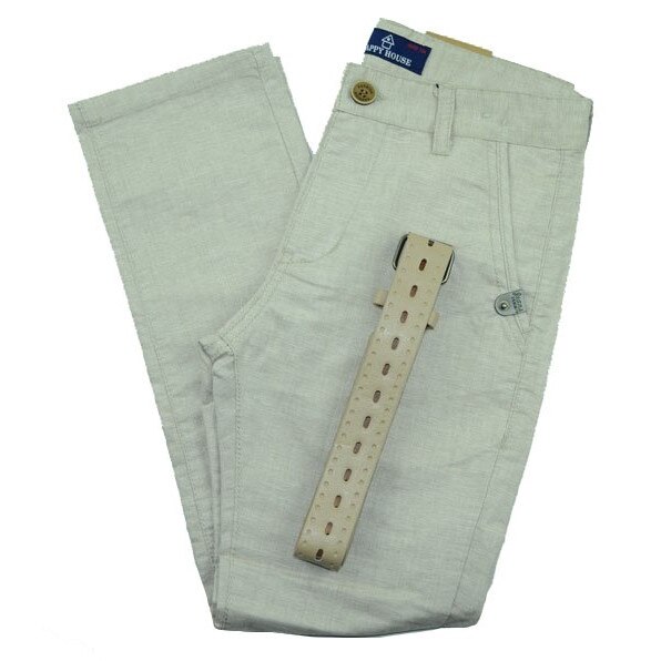 Pantaloni pentru baieti-Happy House KK-215S, Crem
