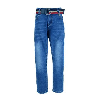 Blugi pentru baieti Happy House KK523-AL, Albastru, 134 Blugi pentru baieti Happy House KK523-AL, Albastru, 134