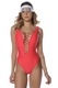 Costum de baie intreg Motivate Eternity Rosu