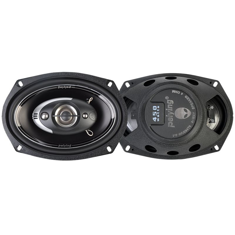 Set 2 Difuzoare Auto ALIEN WQE85, 6X9 INCH - 15 x 23 cm, Putere 2 x 150 W