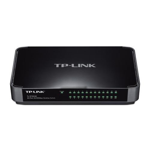 Switch TP-Link TL-SF1024M, 24 porturi 10/100Mbps, plastic