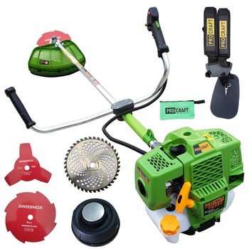 Motocoasa PROCRAFT Germany T4350, 6CP ,58CC +4 sisteme de taiere, Motocoasa PROCRAFT Germany T4350, 6CP ,58CC +4 sisteme de taiere,