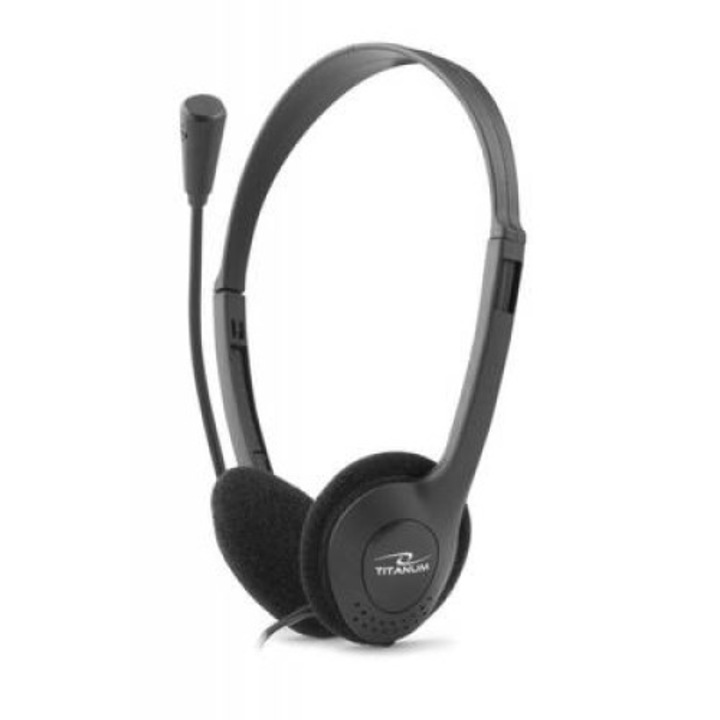 Casti stereo cu microfon Esperanza MENUET EH101 Negru